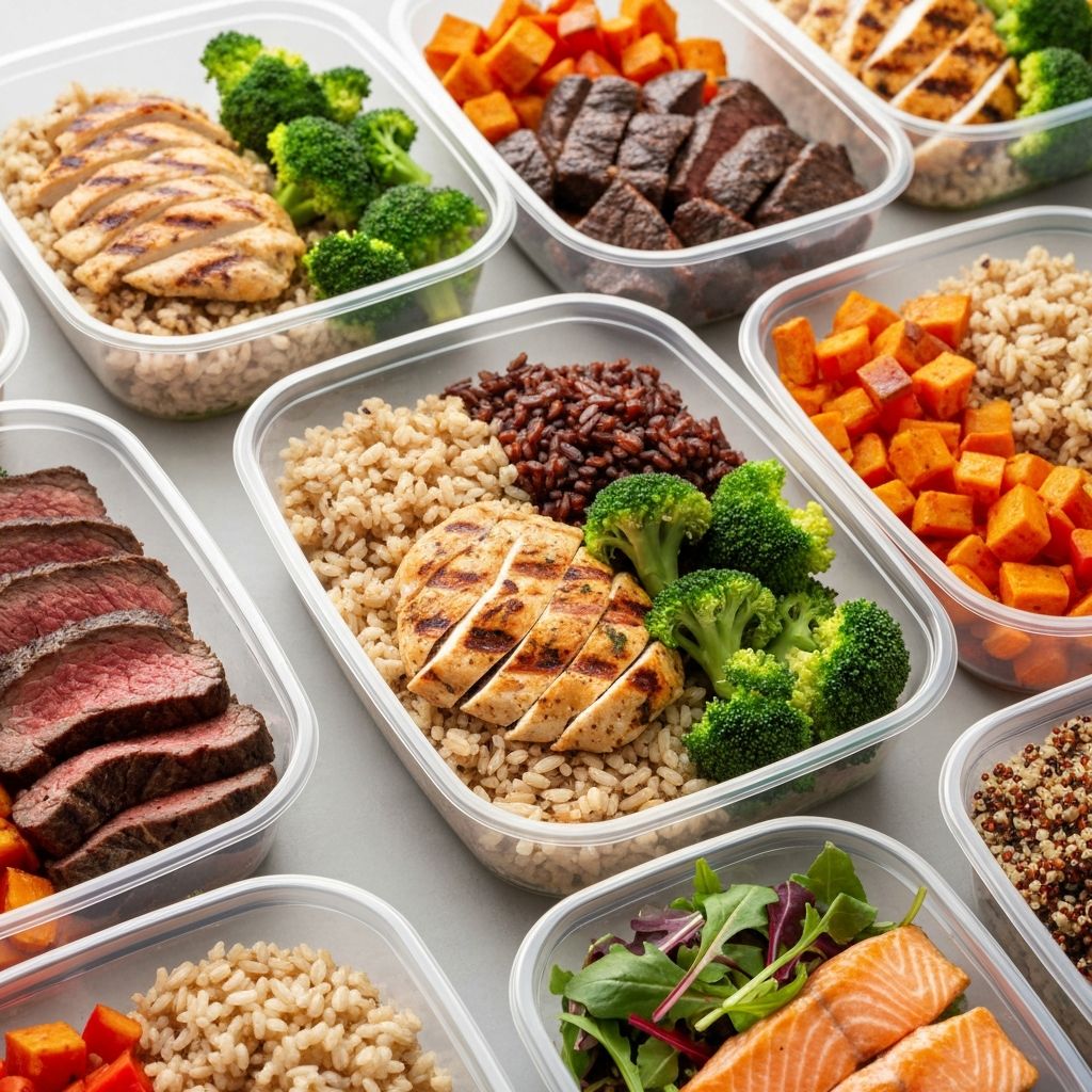 Balanced meal structure